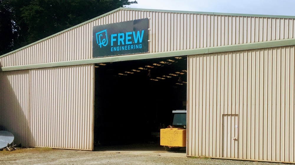Engineered metalwork in the Frew Engineering workshop